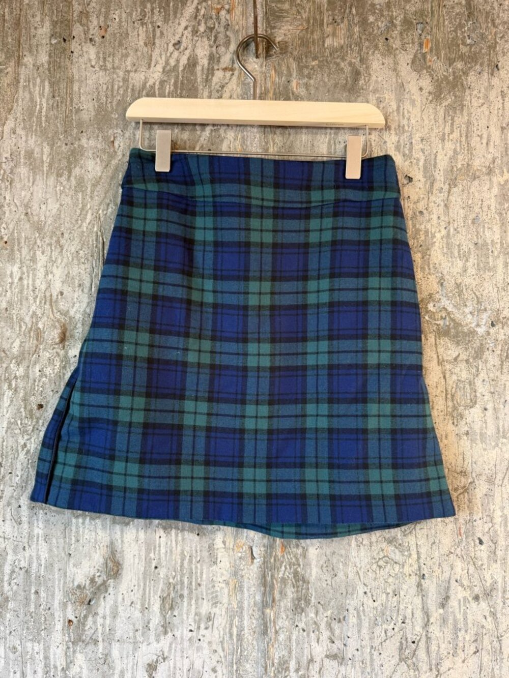 VINEYARD VINES Women's Blackwatch Ponte Skirt Size 0 In Charleston Green